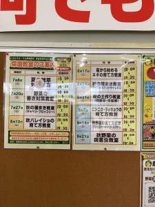 菜園教室実施中！！