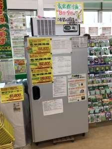 今期即納分玄米保冷庫残りわずか！