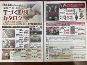 お正月には美味しいお餅！