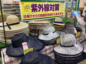 夏の準備！麦わら帽子など入荷開始！