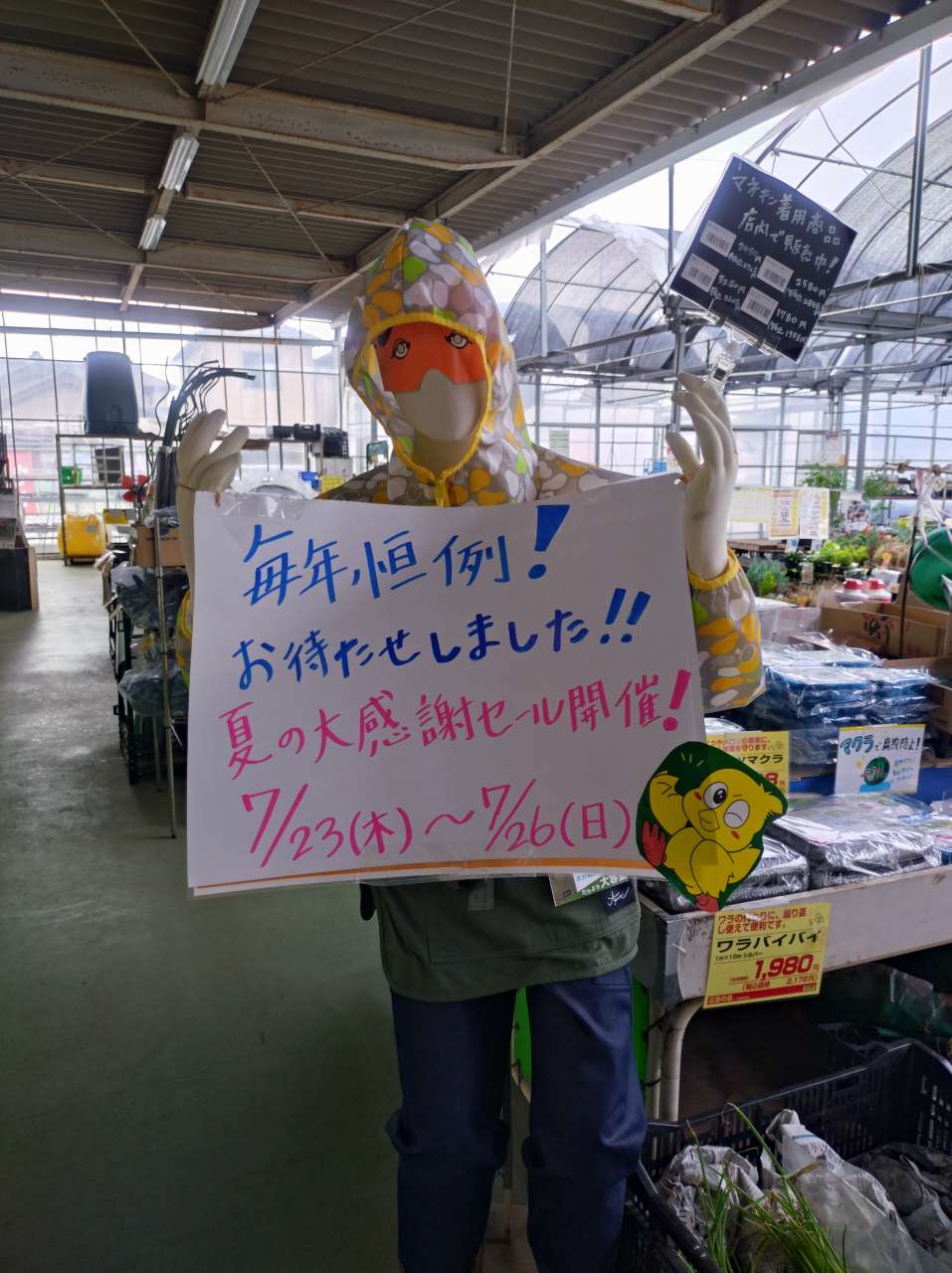 毎年恒例！お待たせしました！  夏の大感謝セール開催決定！🌻