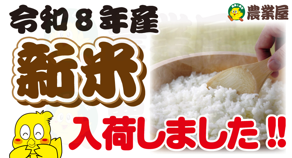 令和8年産！今年の新米が入荷しました！