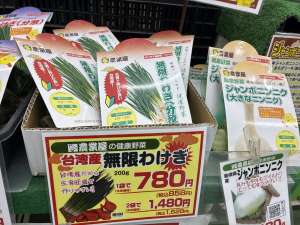 新商品！無限わけぎ